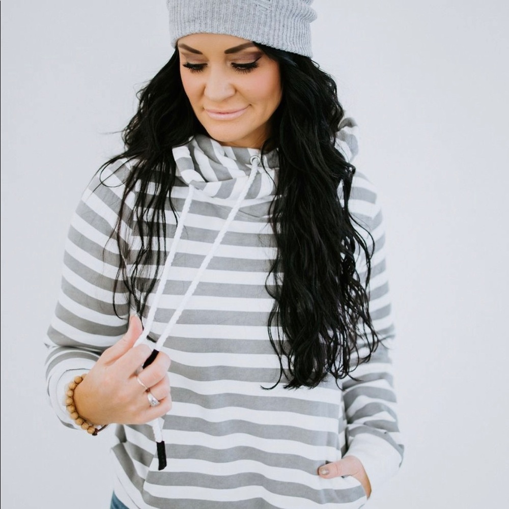 Bentley Striped French Terry Hoodie